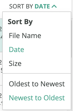 Search results sorting
