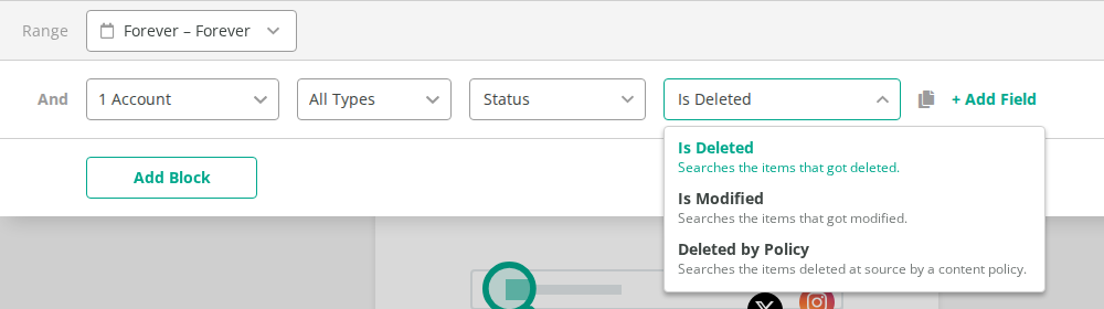 Status conditions